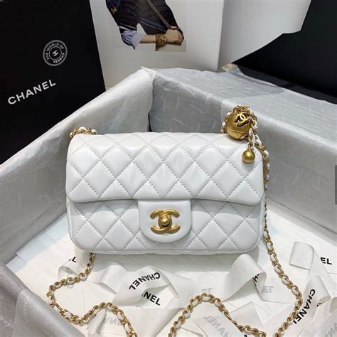 coco chanel white purse|coco chanel purses for women.